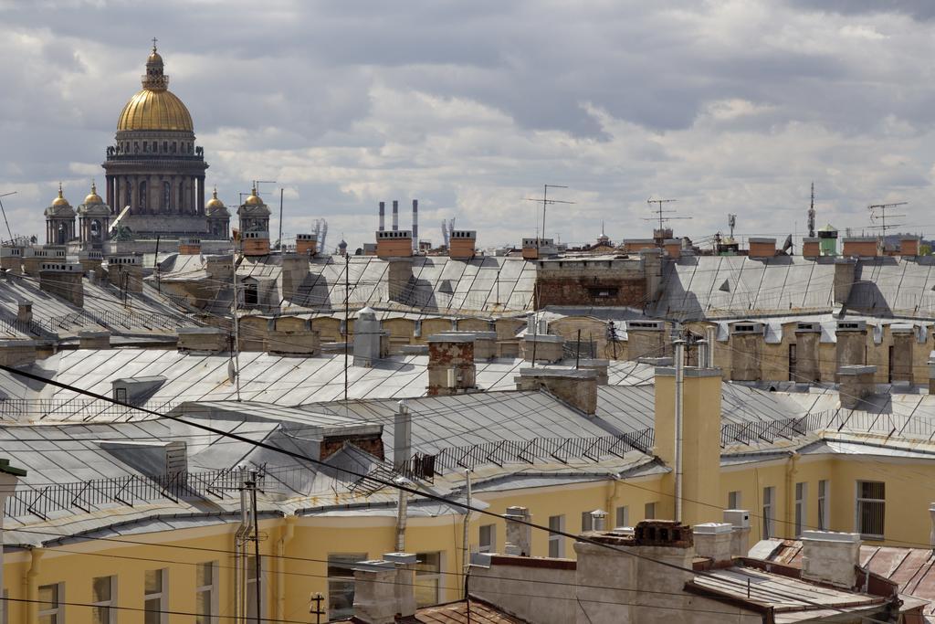 Nevsky Grand Apartments Sankt Petersburg Rum bild